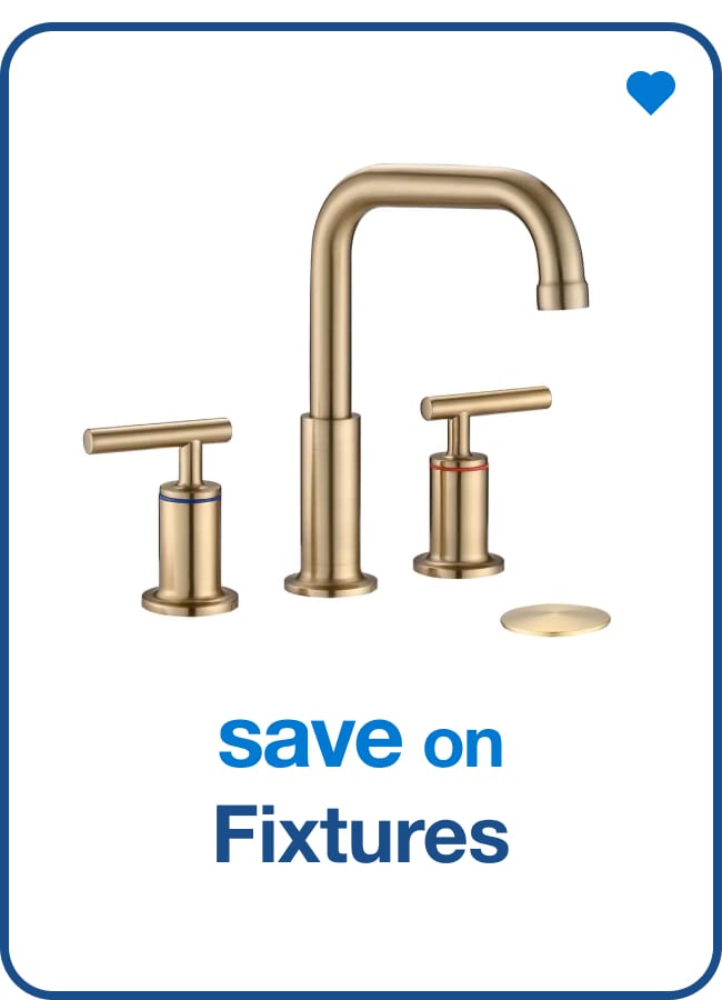 New in Fixtures â€” Shop Now!