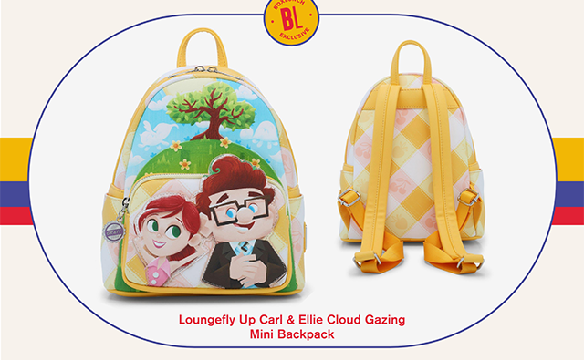 Loungefly Up Carl and Ellie Cloud Gazing Mini Backpack