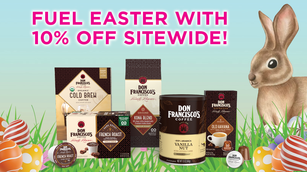 Fuel Easter with 10% Off Sitewide and Free Shipping Over $30!