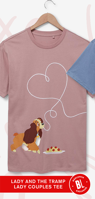 Lady and the Tramp Lady Couples Tee