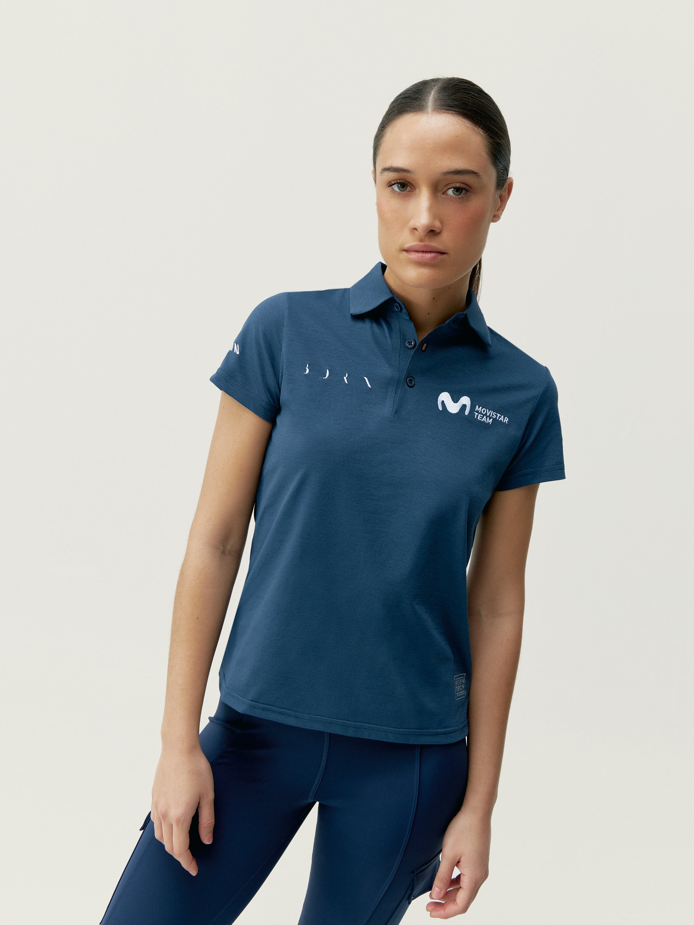 Image of Polo Mujer Movistar Sea Blue