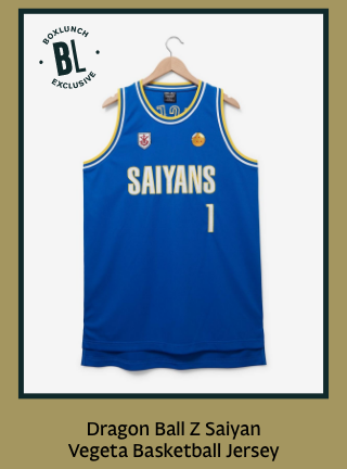 Dragon Ball Z Saiyan Vegeta Basketball Jersey