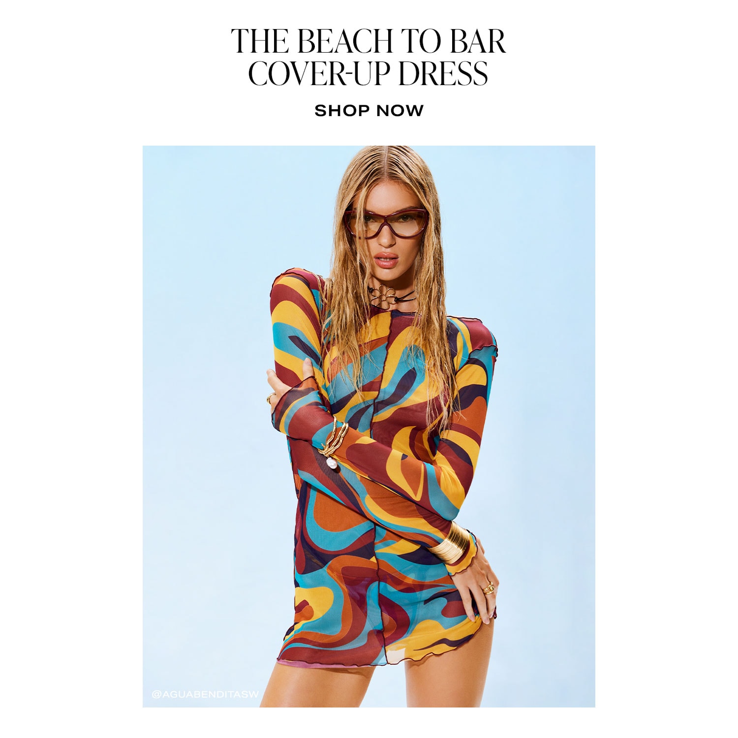 The Beach to Bar Cover-Up Dress. Shop Now