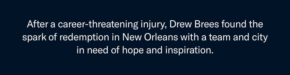 During a visit to New Orleans after Hurricane Katrina...