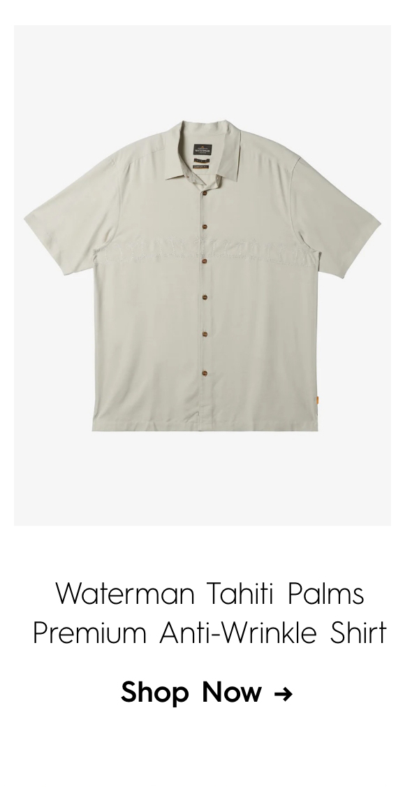 Waterman Tahiti Palms Premium Anti-Wrinkle Shirt