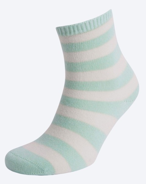 CASHMERE STRIPED SOCKS