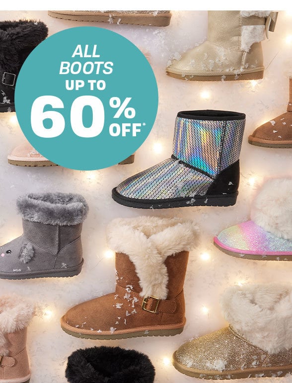 Up to 60% off All Boots