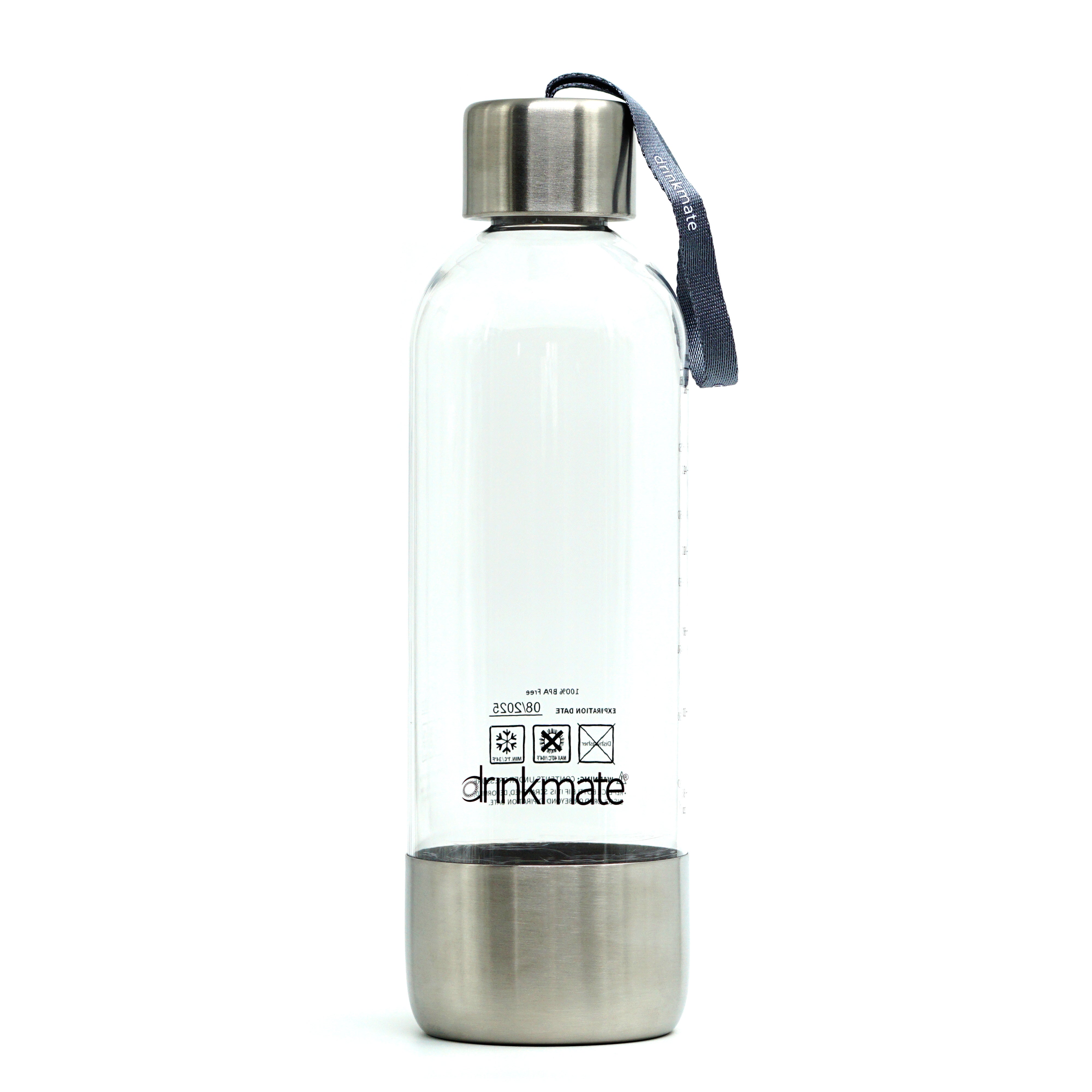 Image of 1L PET Bottle - Stainless Steel Base & Cap