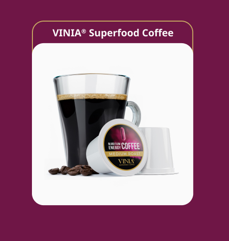 Vinia superfood coffee