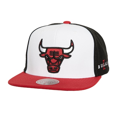  Mitchell & Ness White/Red  Core Snapback Hat