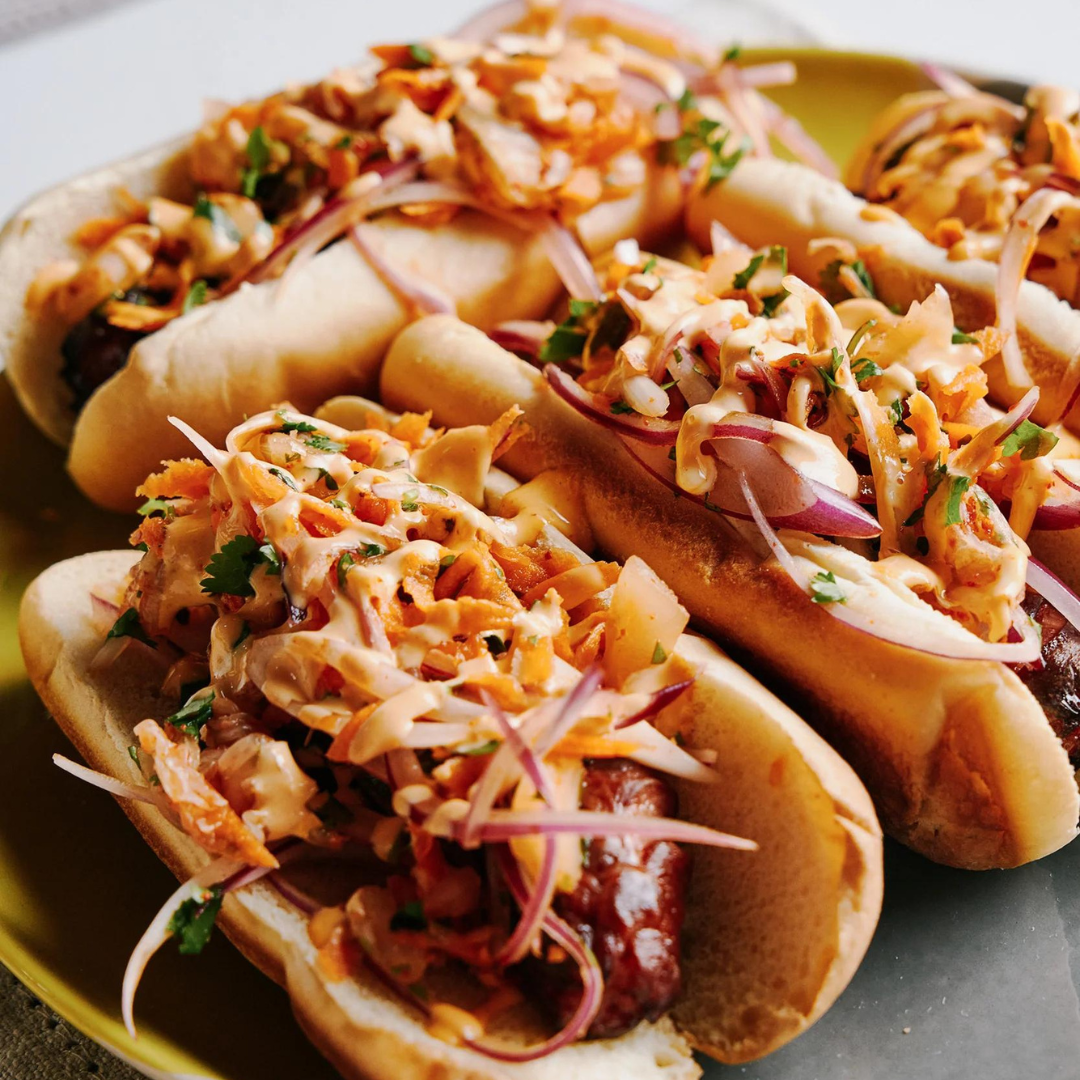 Air Fryer Hot Dogs With a Bang