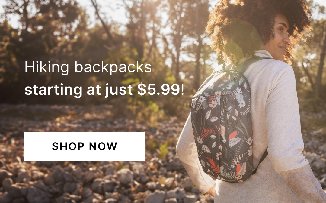 Hiking backpacks starting at just $5.99