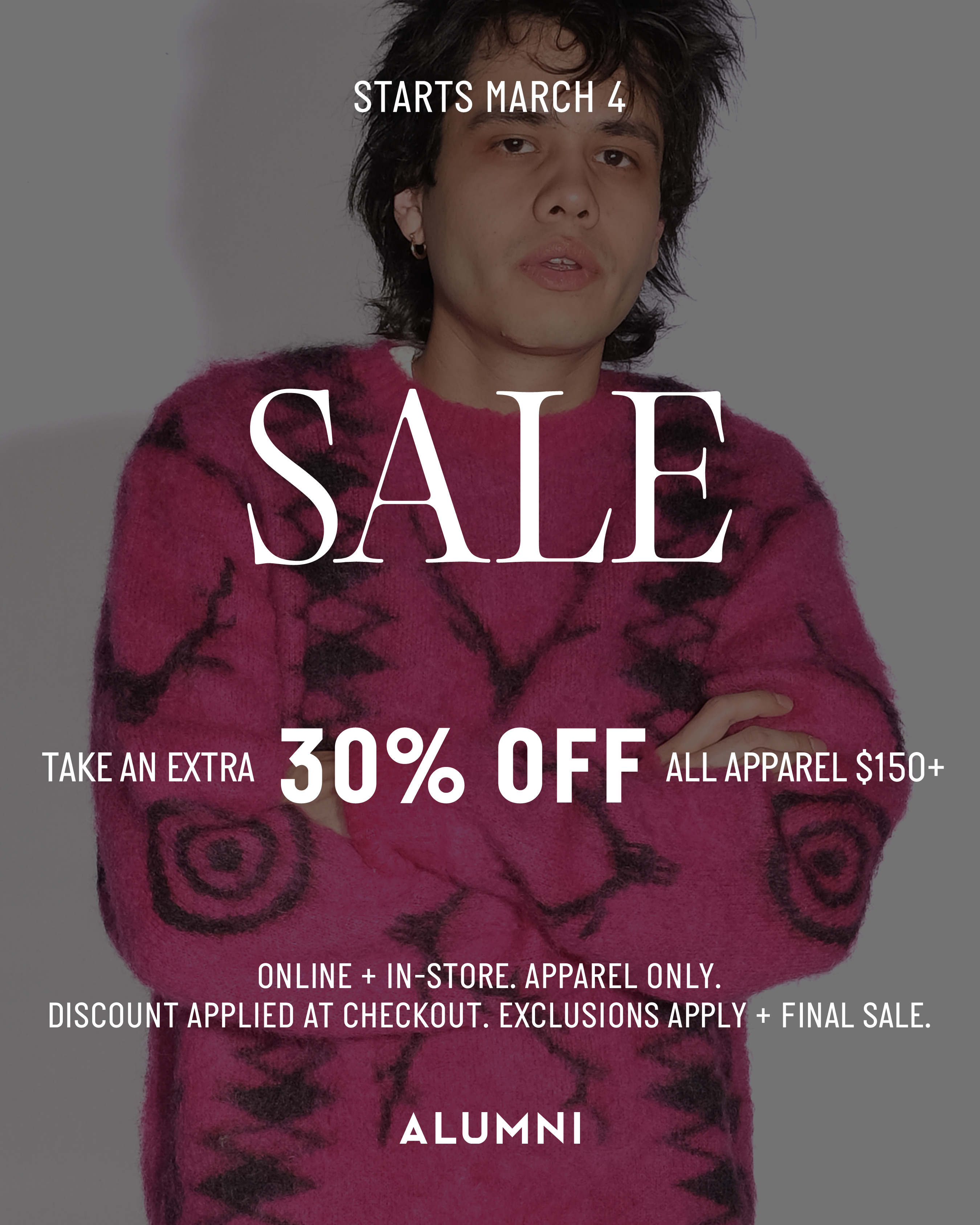 APPAREL SALE