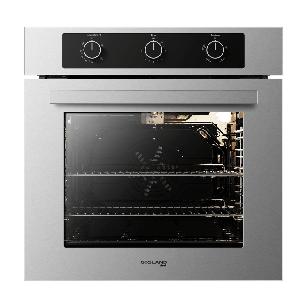 GASLAND 24 Inch 2.12 cu.ft Built-in Convection Single Wall Natural Gas Oven with Rotisserie