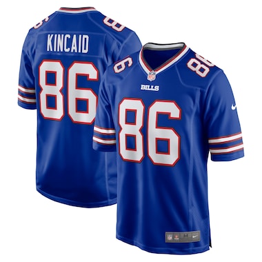  Nike Dalton Kincaid Royal  2023 NFL Draft First Round Pick Game Jersey