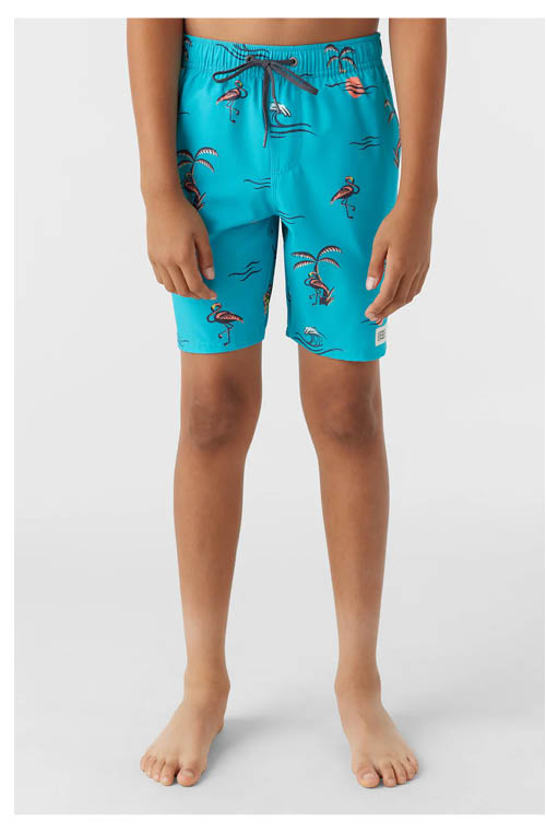 BOY'S HERMOSA CREW 16" SWIM TRUNKS