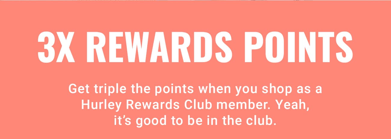 3X Rewards Points