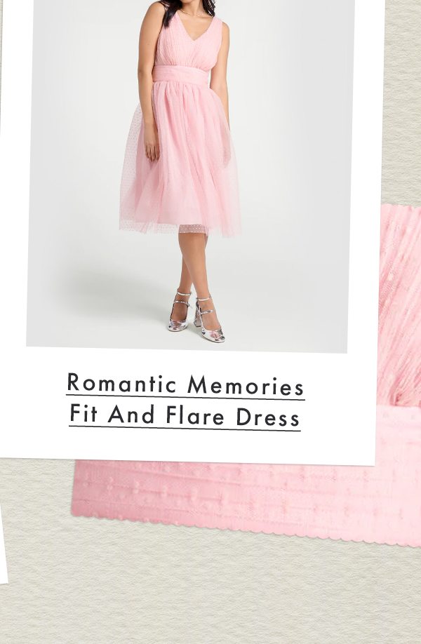 Romantic Memories Fit And Flare Dress