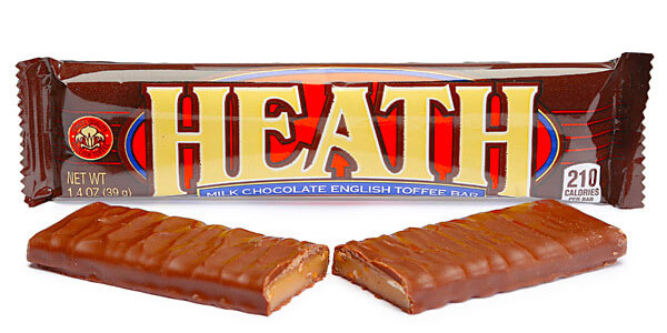 125874 - Heath Candy Bars: 18-Piece Box