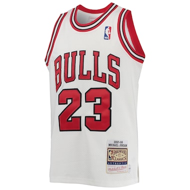 Youth Mitchell & Ness Michael Jordan White  1997/98 Hardwood Classics Authentic Jersey