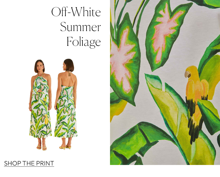 Tropical motifs in effortless styles