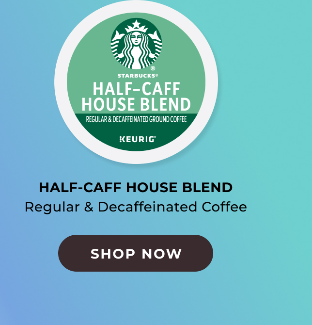 Starbucks® Half-Caff House Blend