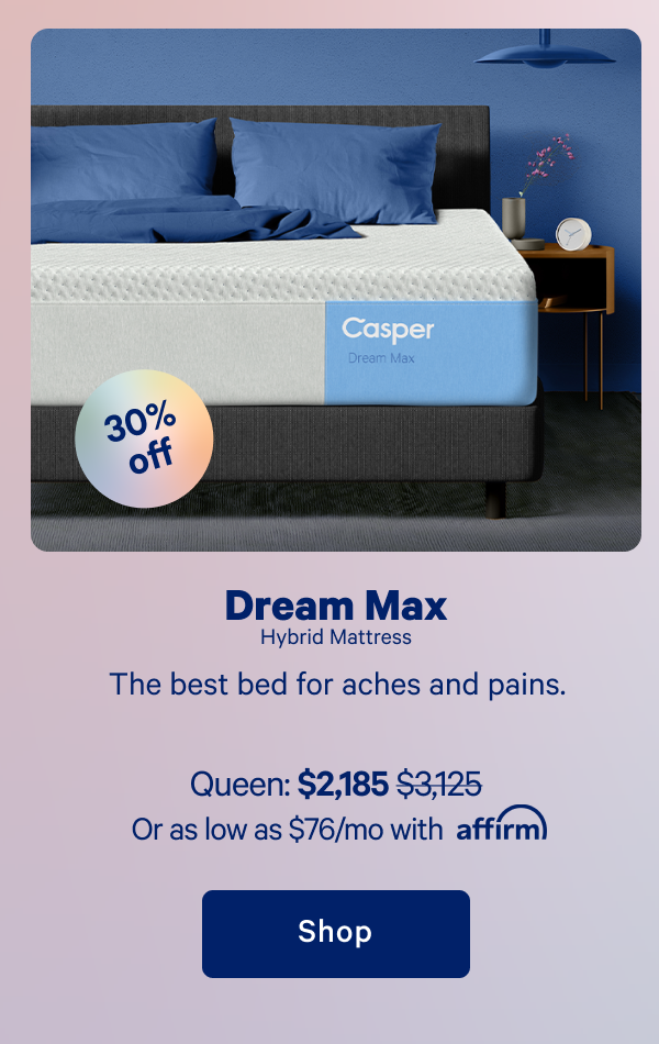 Dream Max Hybrid Mattress >> The best bed for aches and pains. >> Shop >>