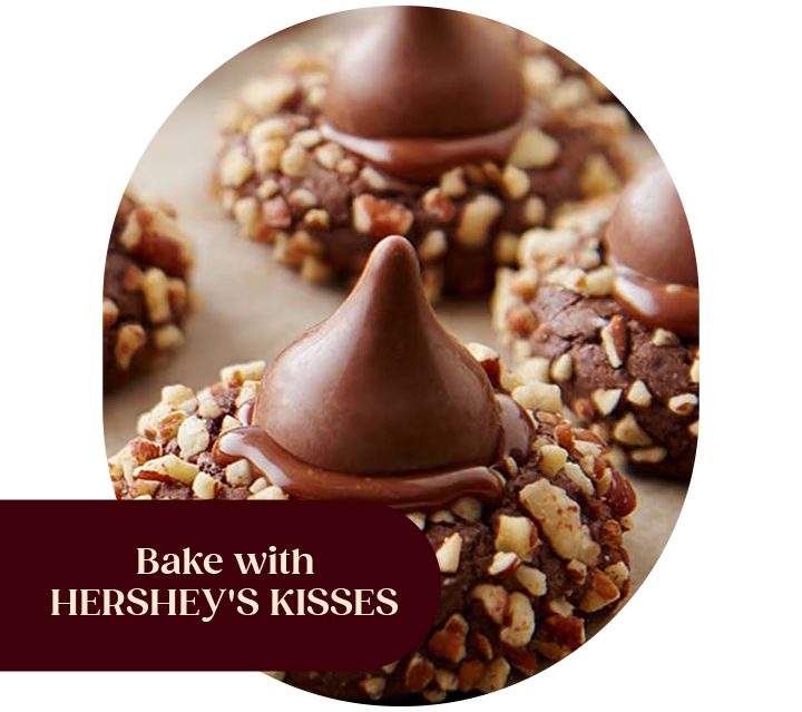 Bake with HERSHEY'S Kisses