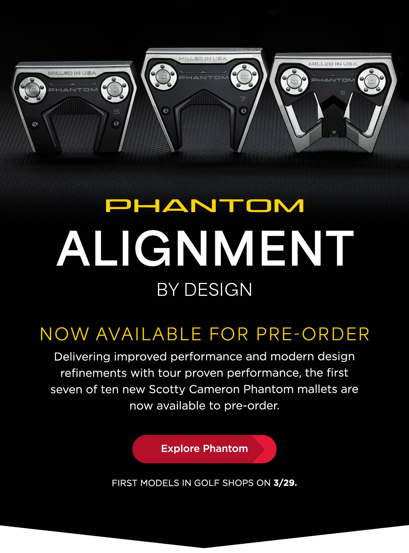 Scotty Cameron Phantom Now Available For Pre-Order