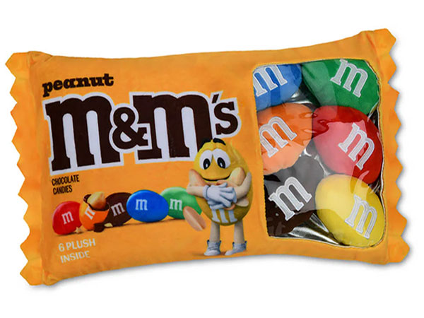 161502 - iScream Peanut M&M's Candy Pack Plush