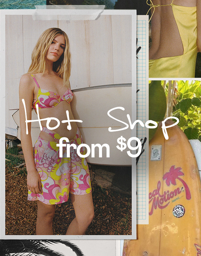 Hot shop from $9