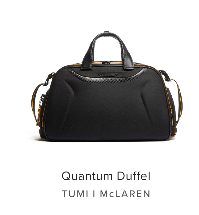 TUMI|McLaren: Quantum Duffel