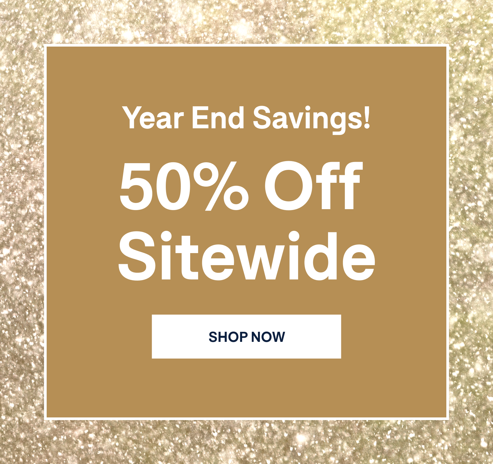 50% Off Sitewide