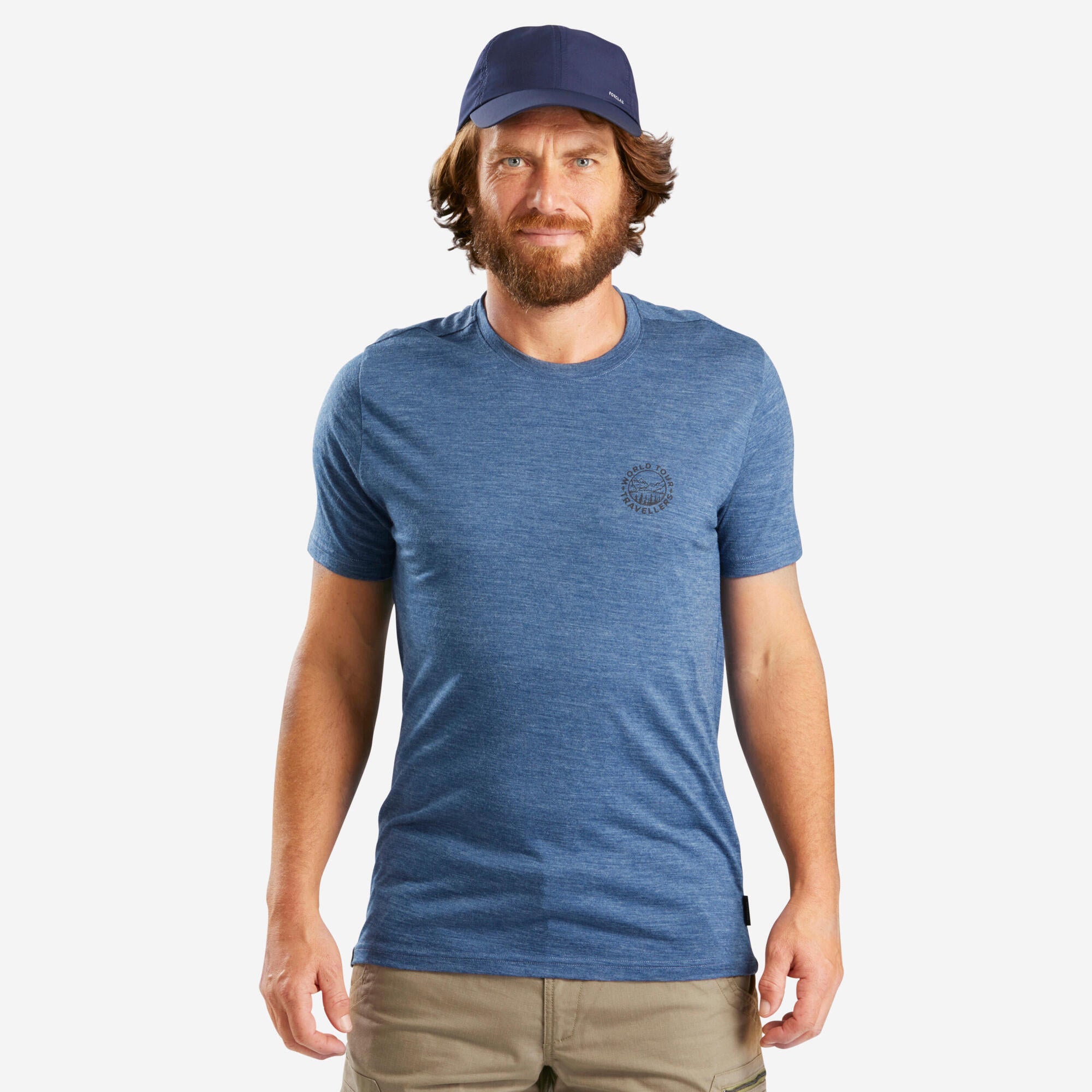 Image of Men's Travel 500 Merino Wool T-Shirt