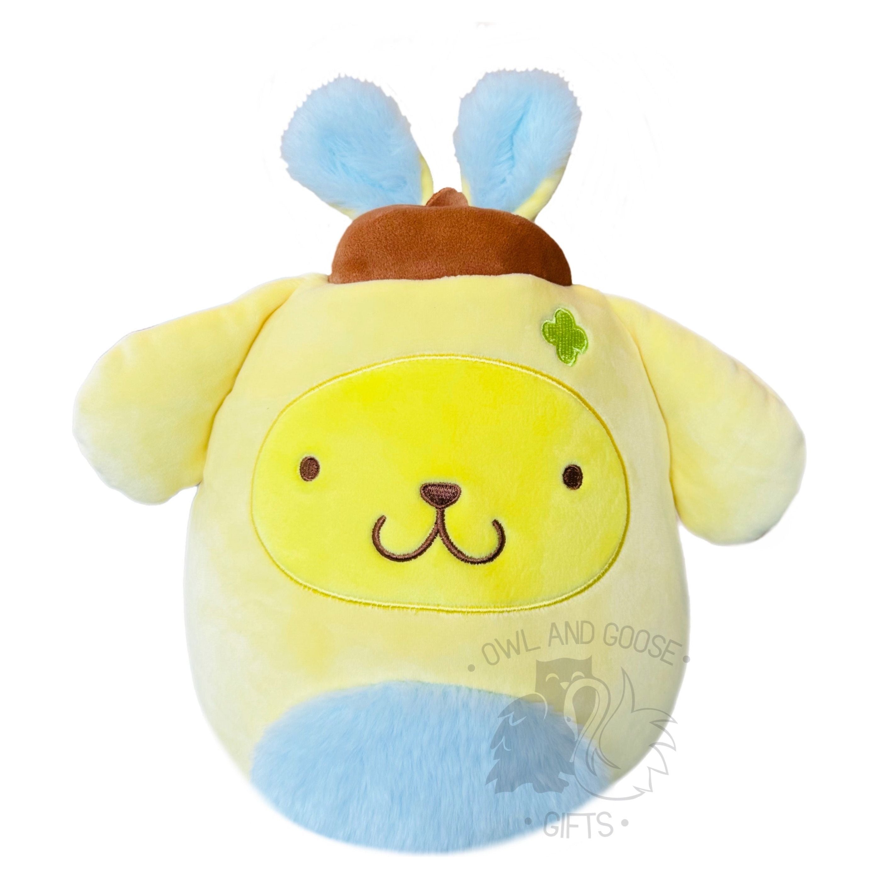 Squishmallow 8 Inch Pompompurin Easter Sanrio Plush Toy