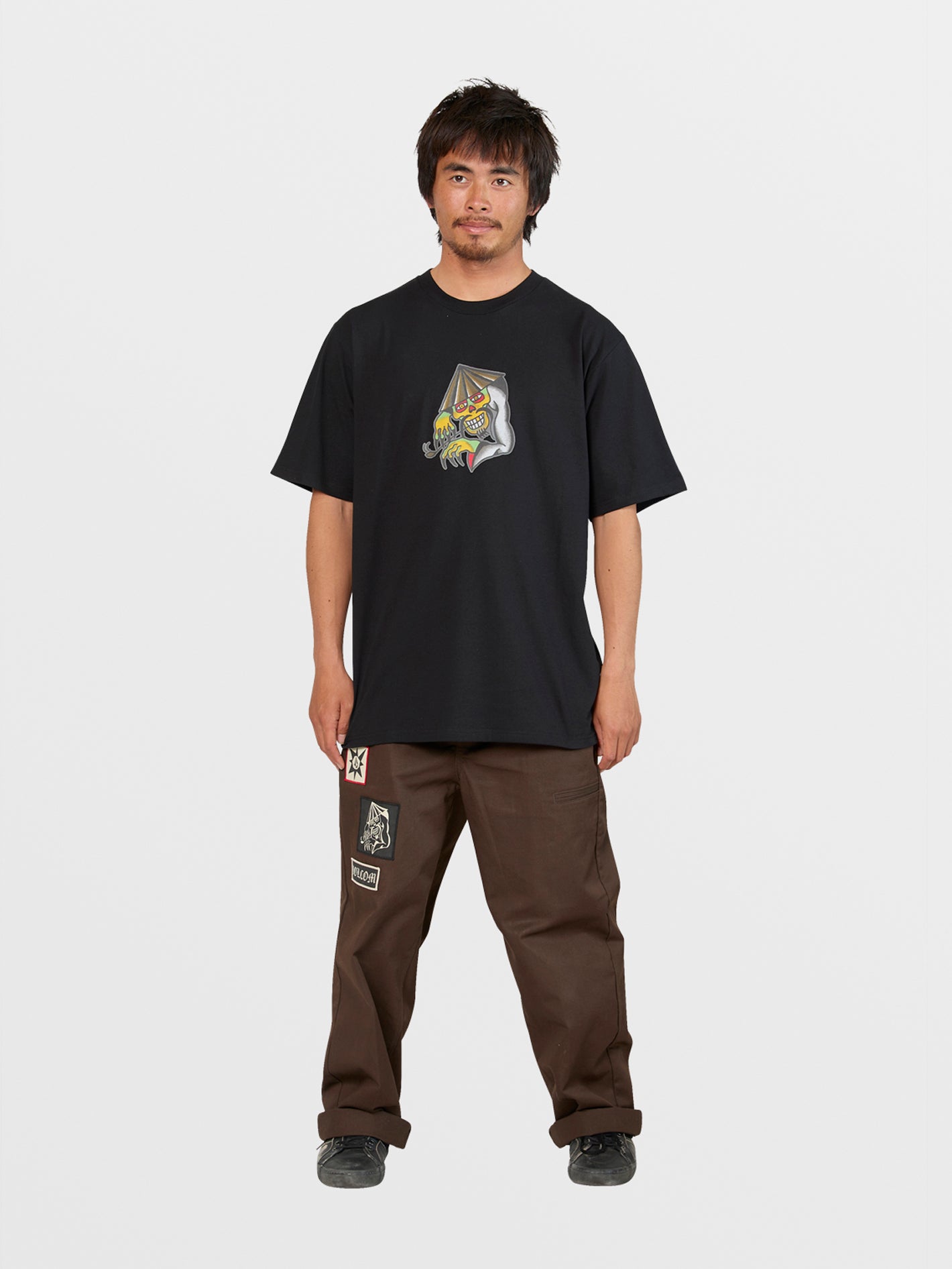 Image of Tokyo True Featured Artist Yusuke Piper Short Sleeve Tee - Black