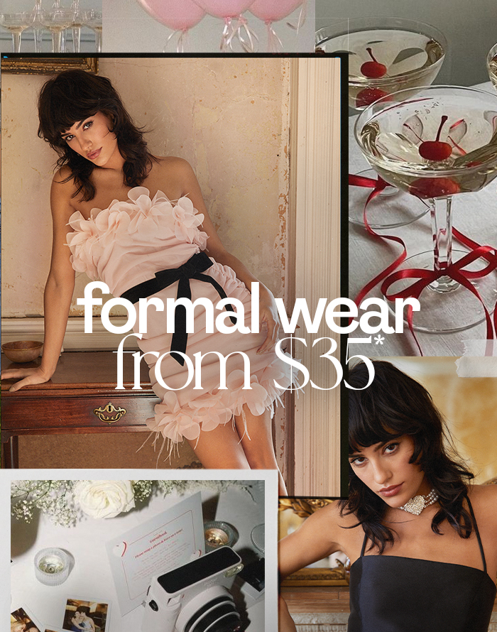 formal wear from $35