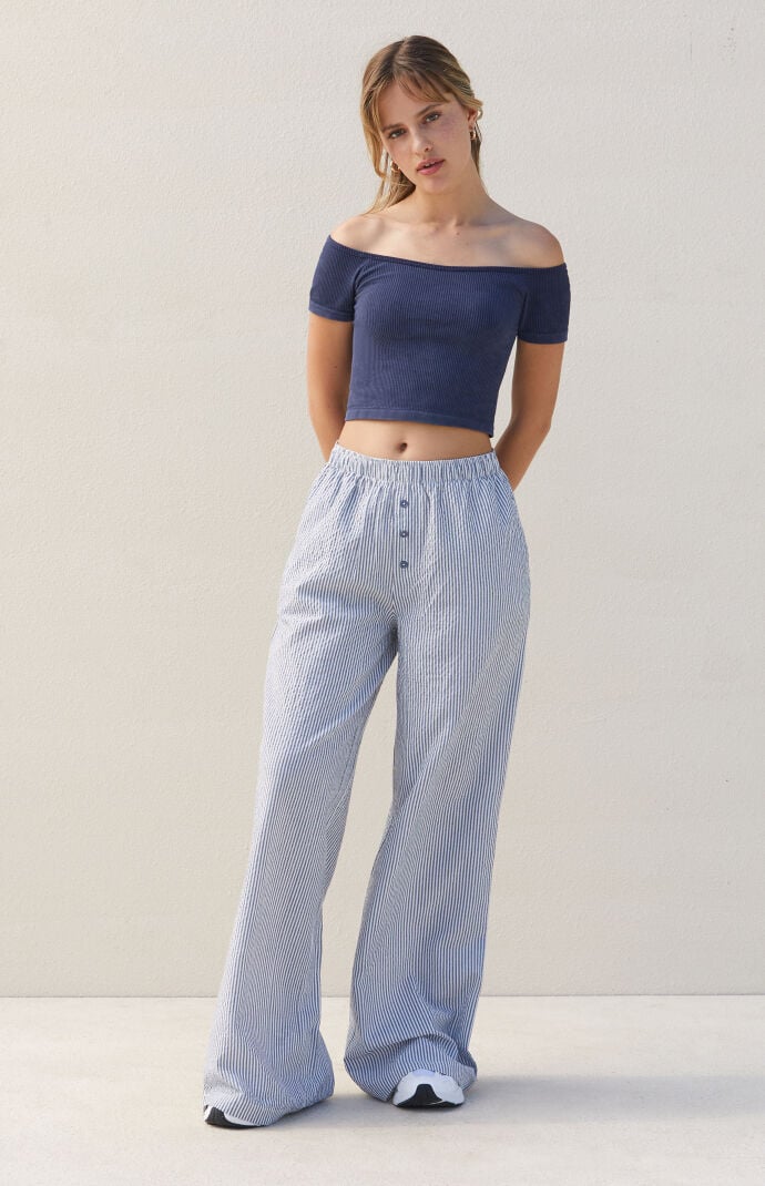 Image: Linen Boxer Pants