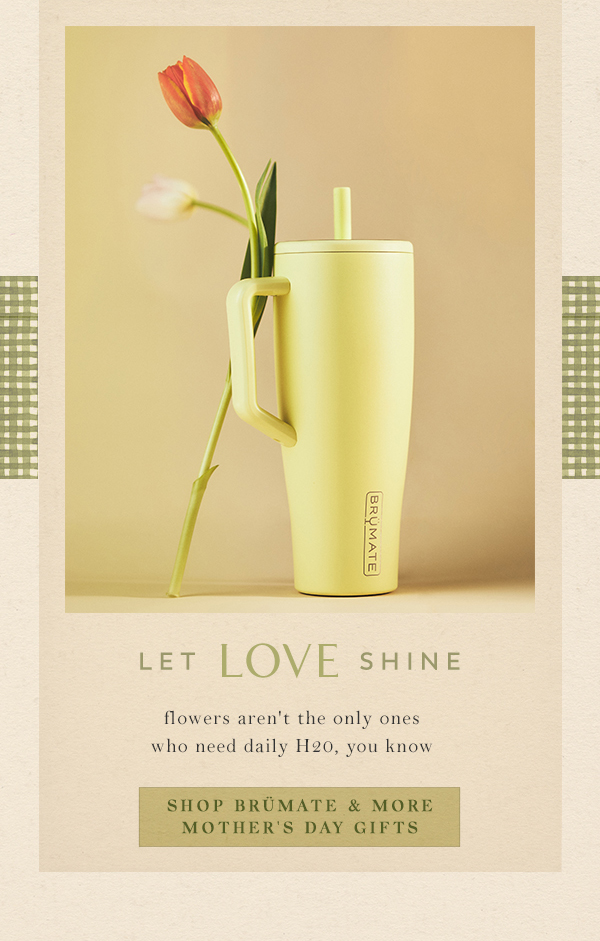 Yellow Brumate tumbler. Shop Brumate and more Mother's Day gifts.