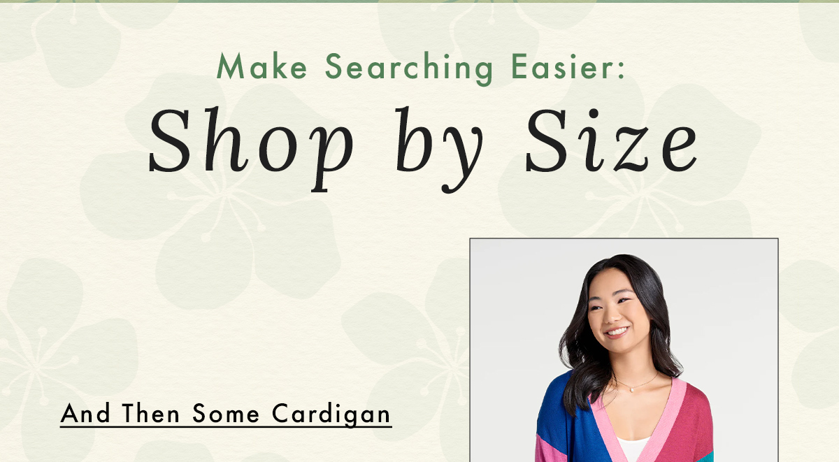 Shop by Size