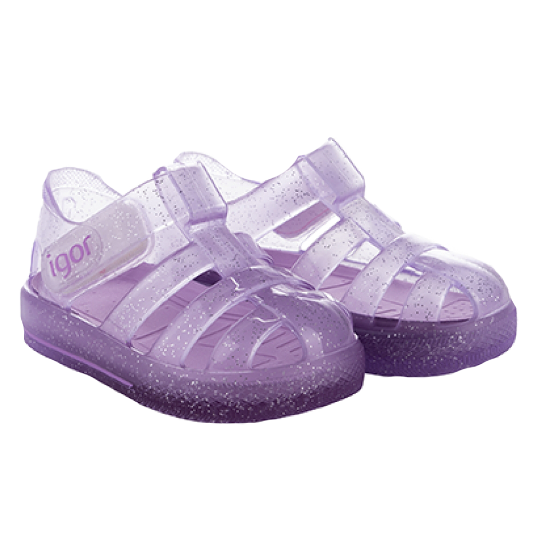 Image of Star Glitter Shoe - Purple