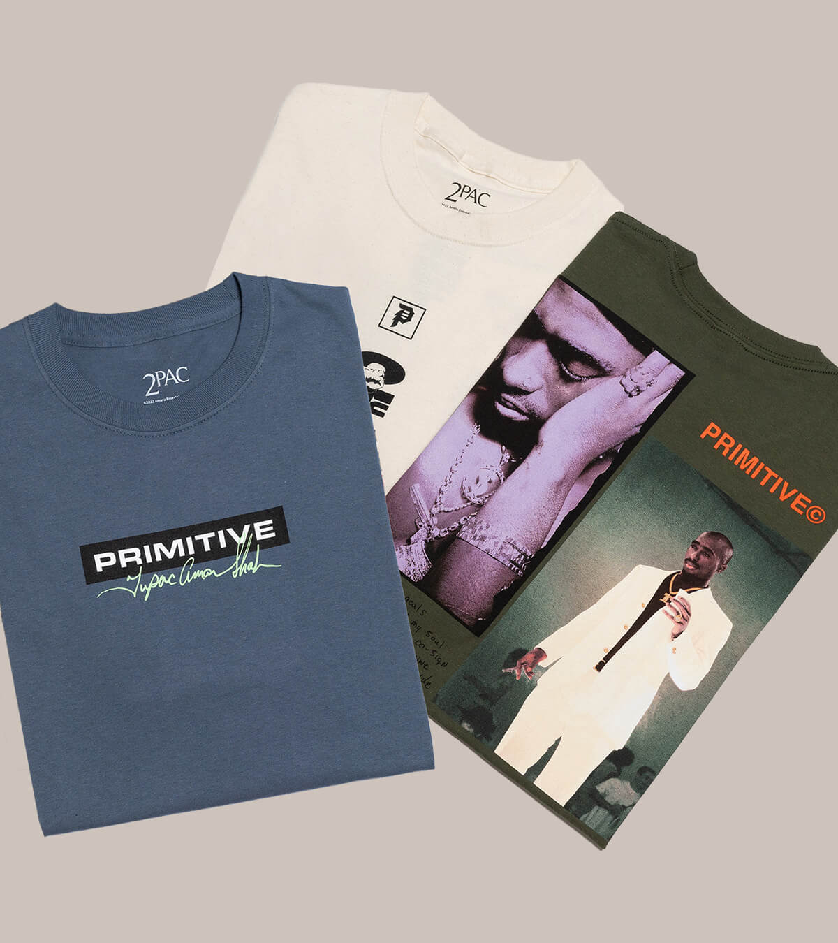 Shop Music Tees ft. Primitive x 2Pac