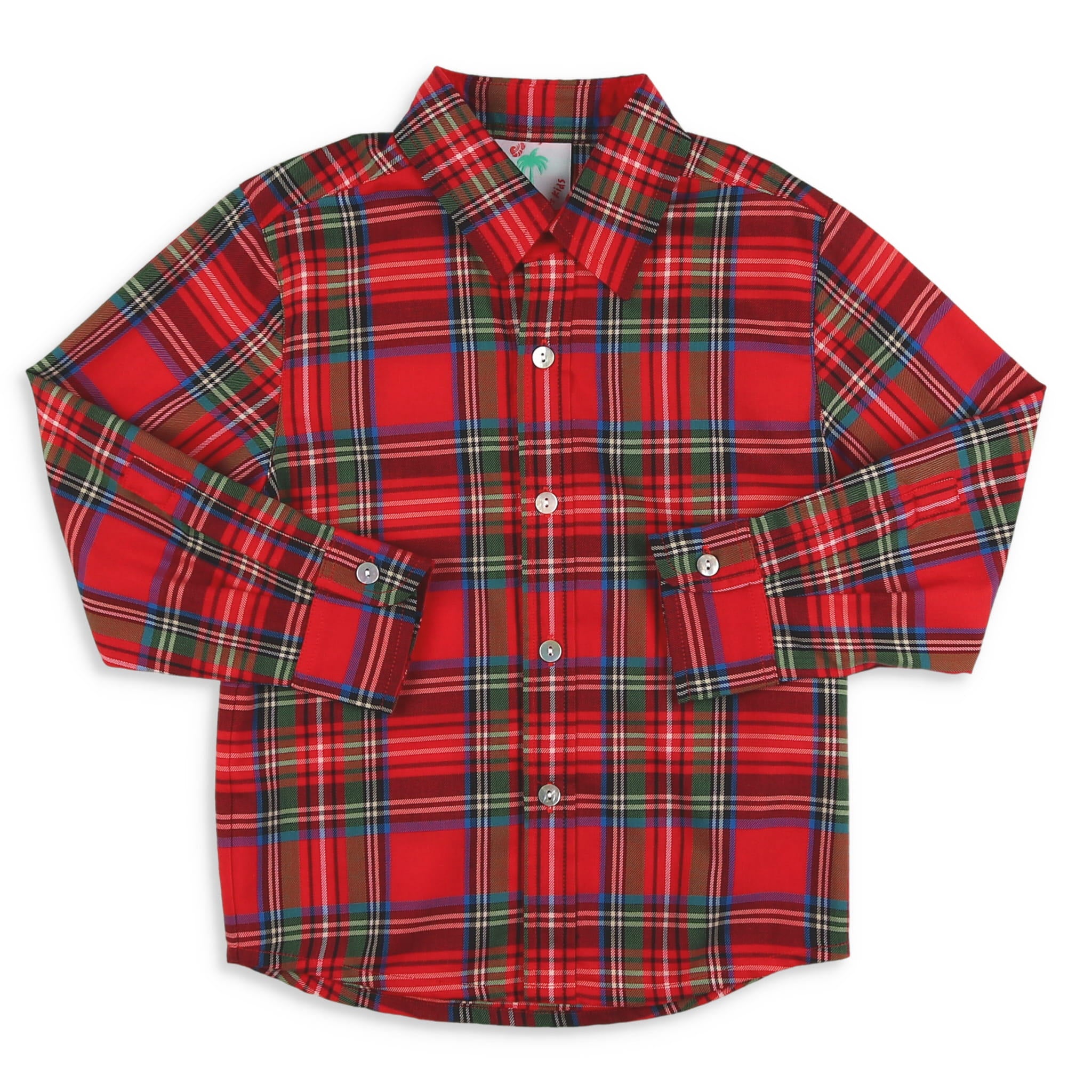 Image of Boys Oxford - Stewart Plaid