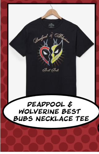 Deadpool and Wolverine Best Bubs Necklace Tee