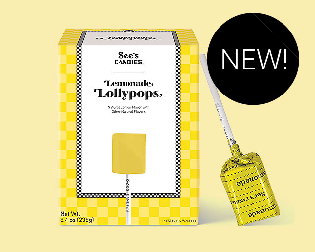 New! Lemonade Lollypops