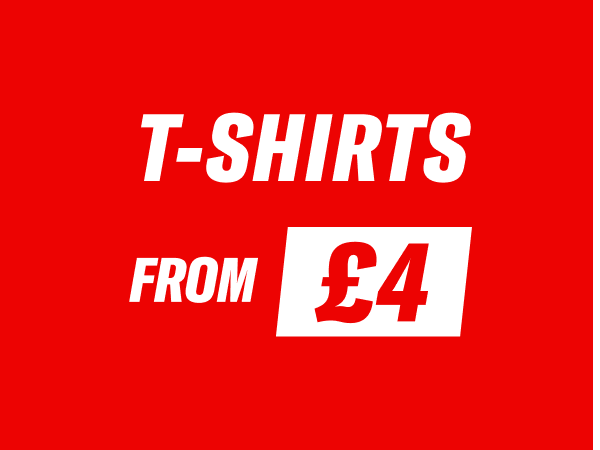 T-Shirts From £4