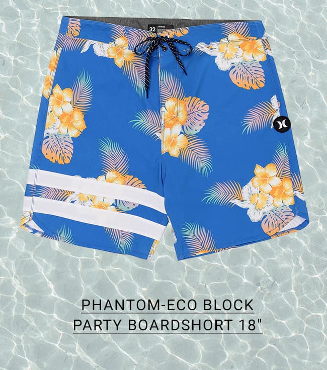 Phantom-Eco Block Party Boardshort 18''