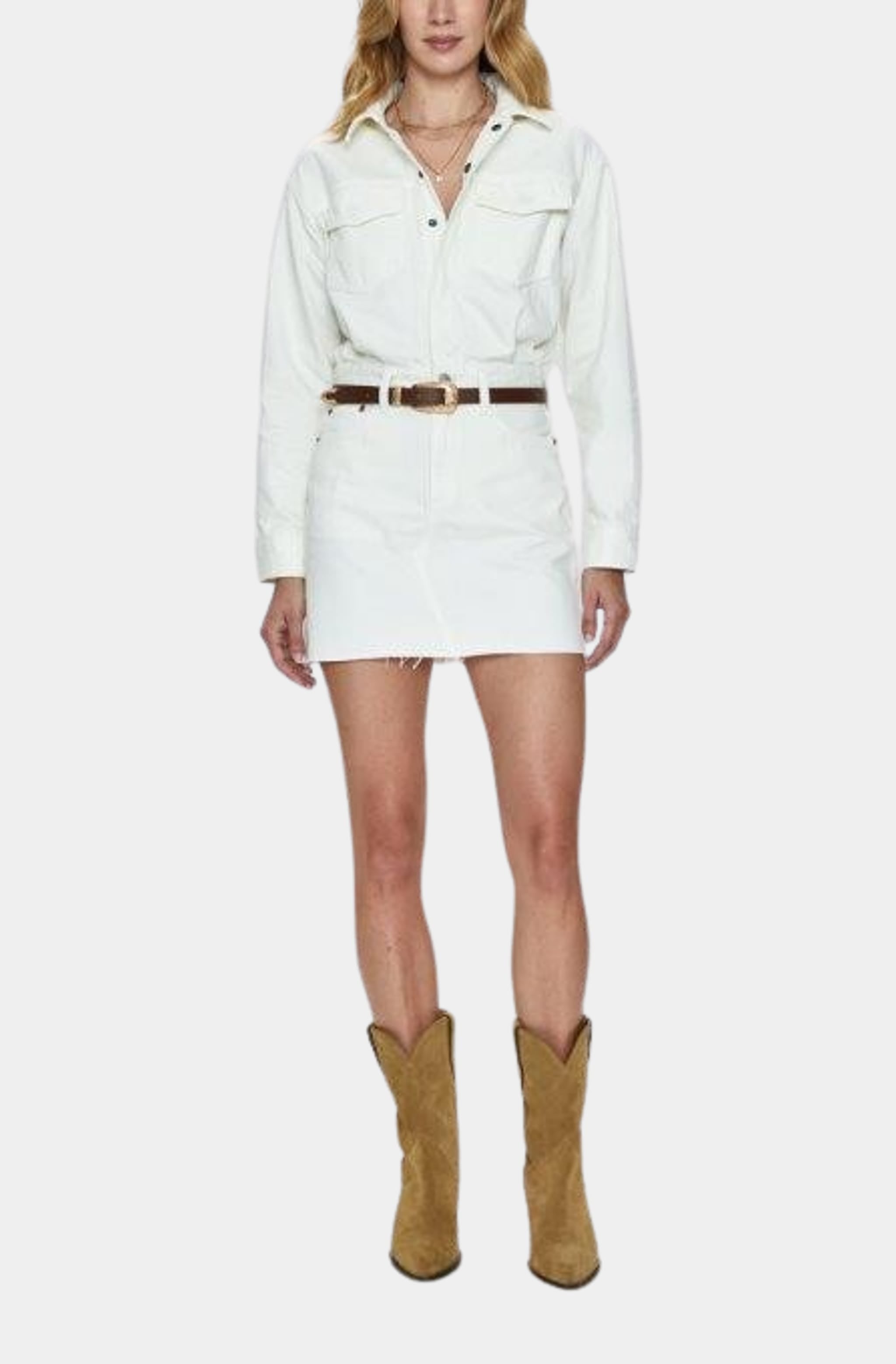 Image of Nina Long Sleeve Mini Dress