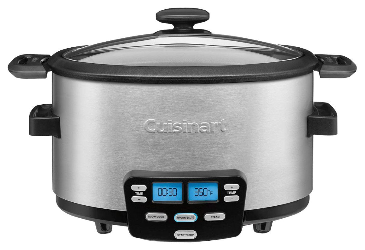 Image of Cuisinart 4-Quart Slow Cook, Sauté, Steam Multi-Cooker - Certified Refurbished