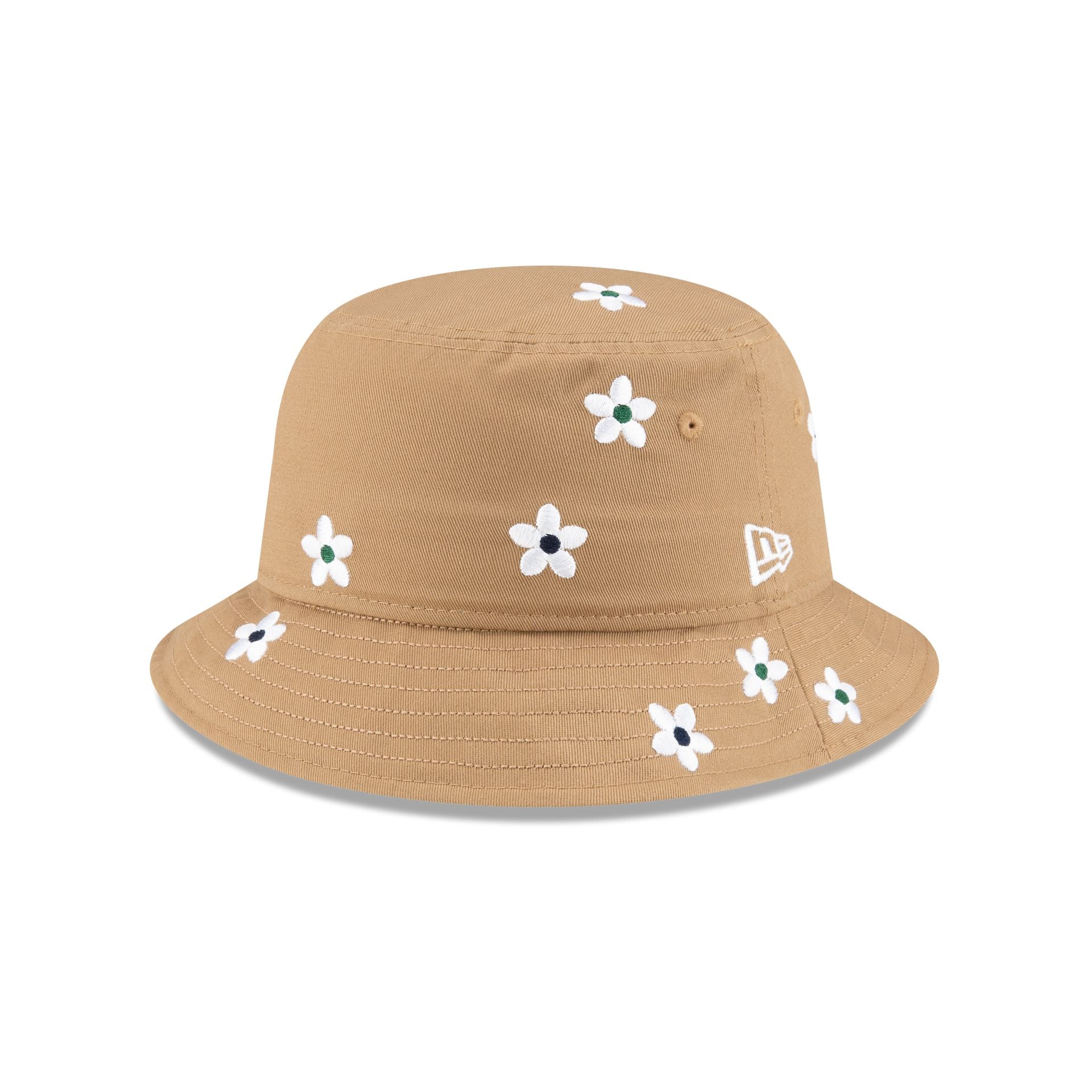 Image of New Era Cap Floral Khaki Bucket Hat